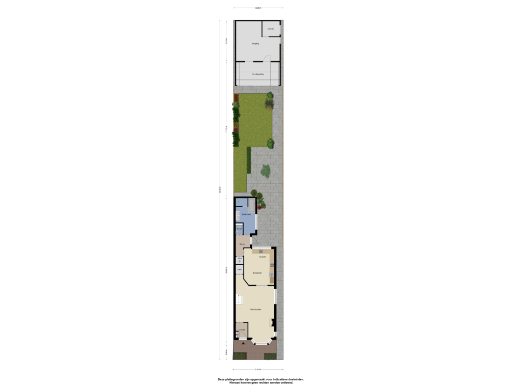 Bekijk plattegrond van Begane Grond Tuin van Drieboomlaan 109