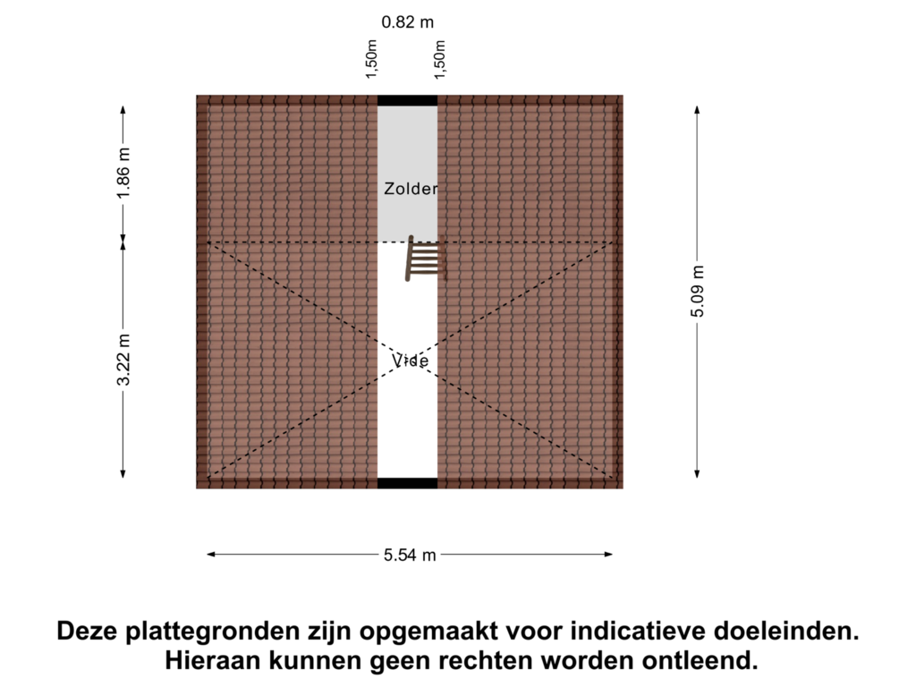 Bekijk plattegrond van Zolder van Drieboomlaan 109