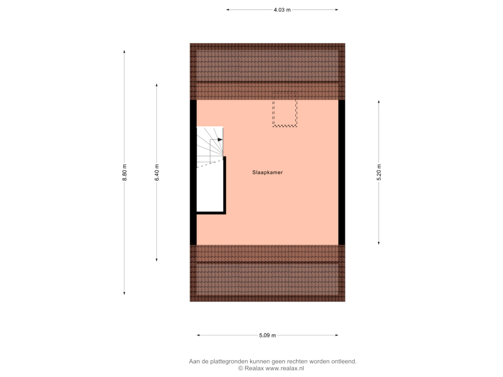 View floorplan of Verdieping 2 of Honingbes 48