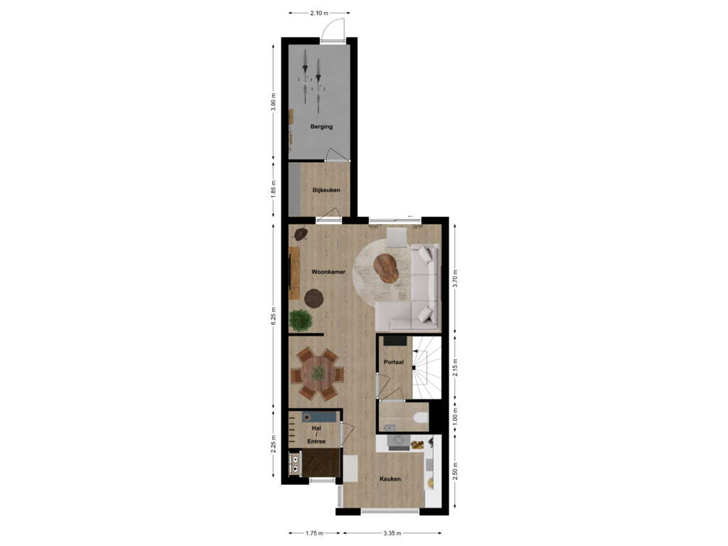 Bekijk plattegrond van First floor van Munnikenland 100