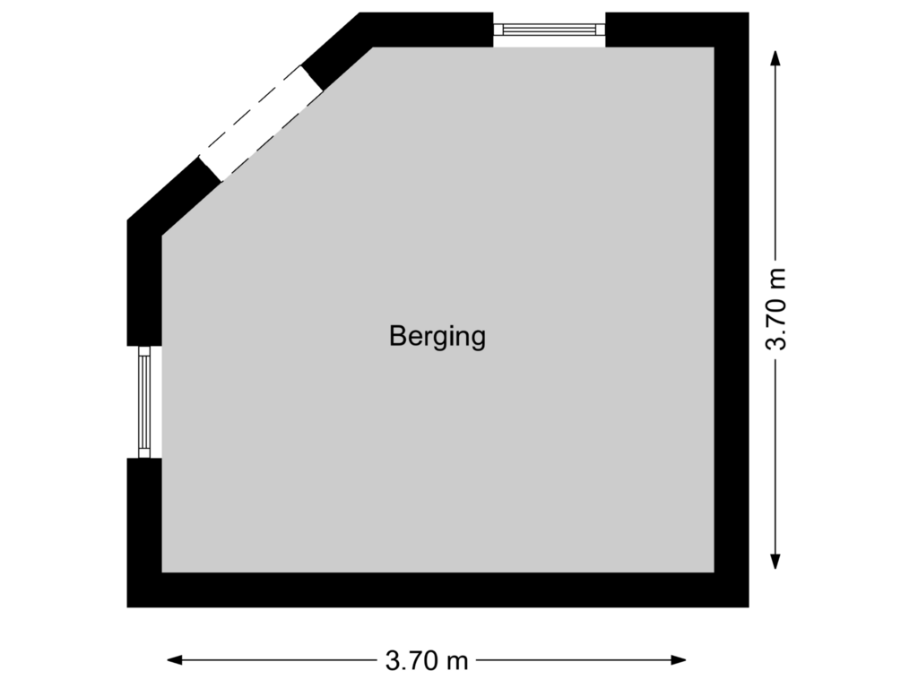 Bekijk plattegrond van Floor 3 van Zuiderstraat 17