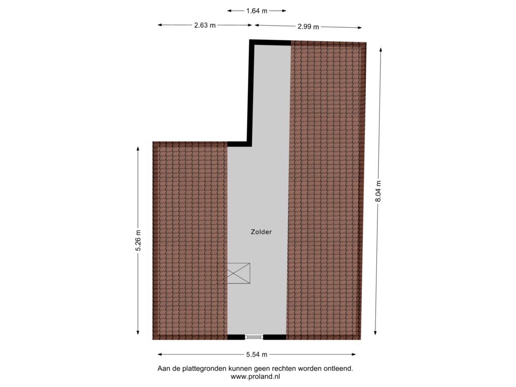 Bekijk plattegrond van Garage Verdieping van Prinsenstraat 4