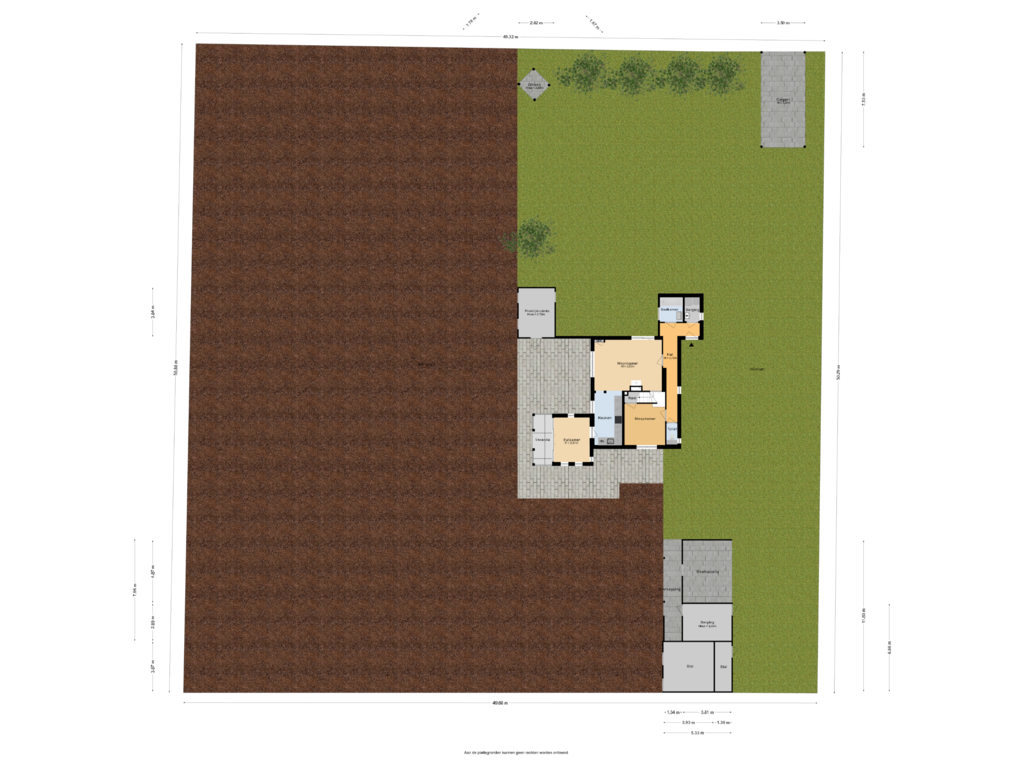 View floorplan of Situatie of Krachtighuizerkern 24