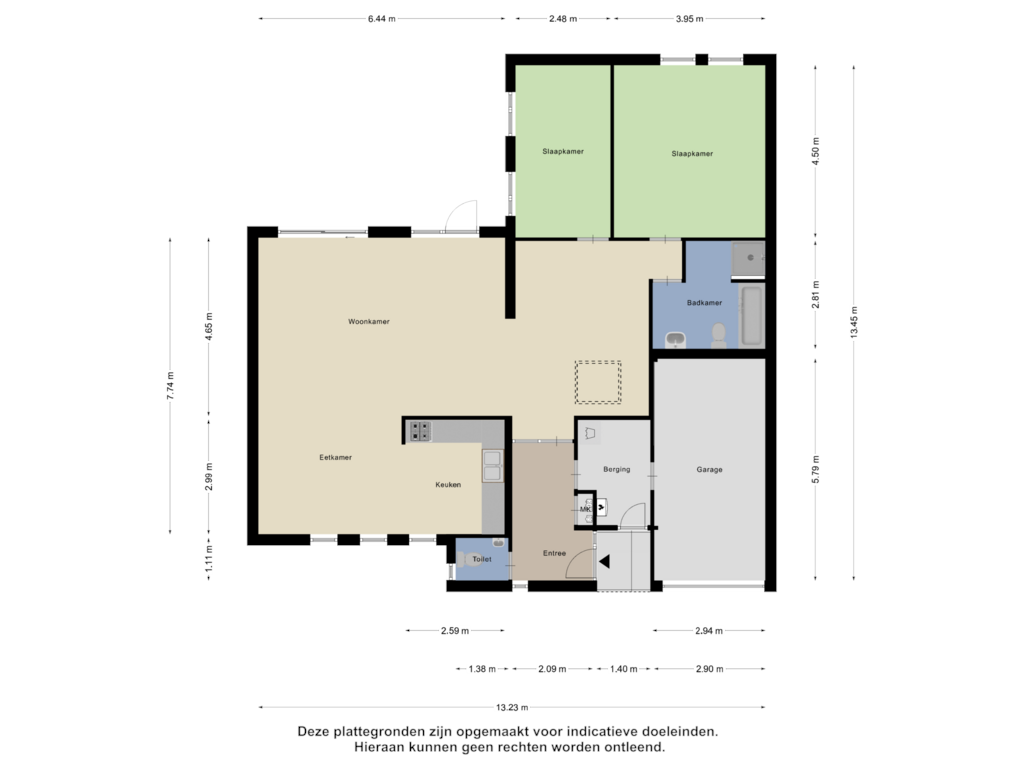 Bekijk plattegrond van Begane Grond van Multatulihof 10