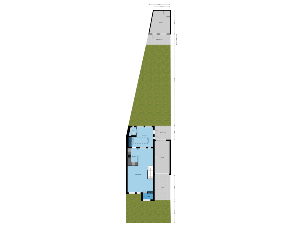 Bekijk plattegrond van Situatie van Beemke 27