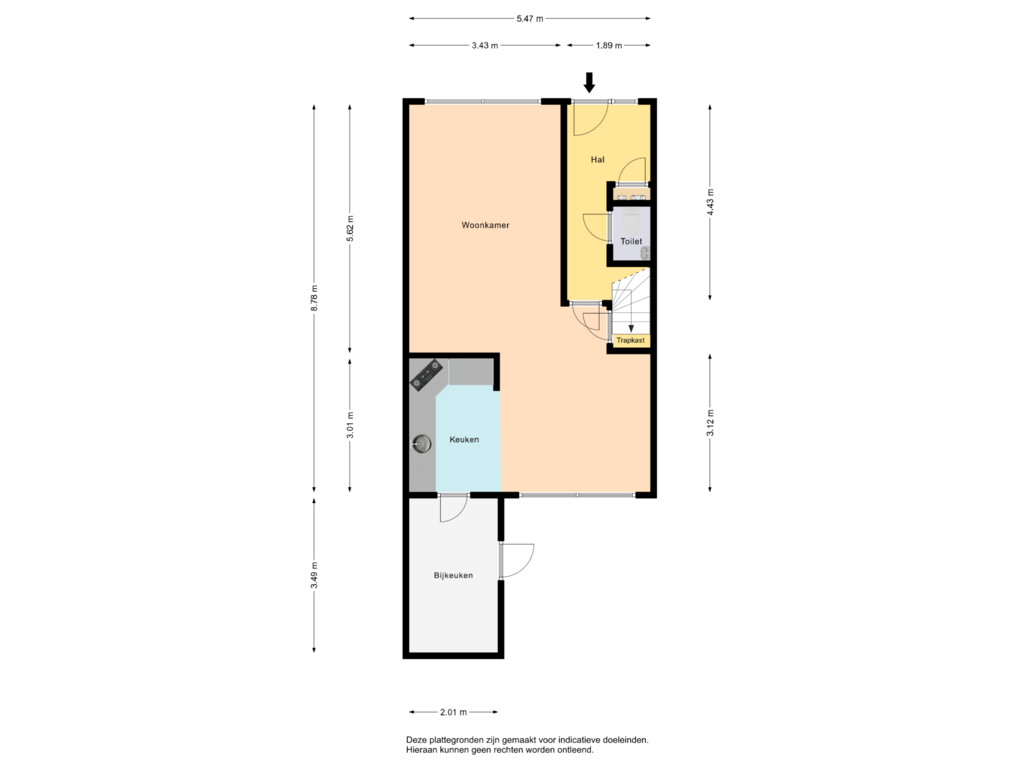 View floorplan of First floor of Pealskar 51