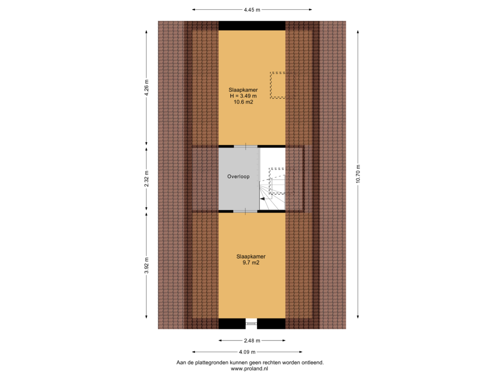 Bekijk plattegrond van 2e Verdieping van De Strânljip 3