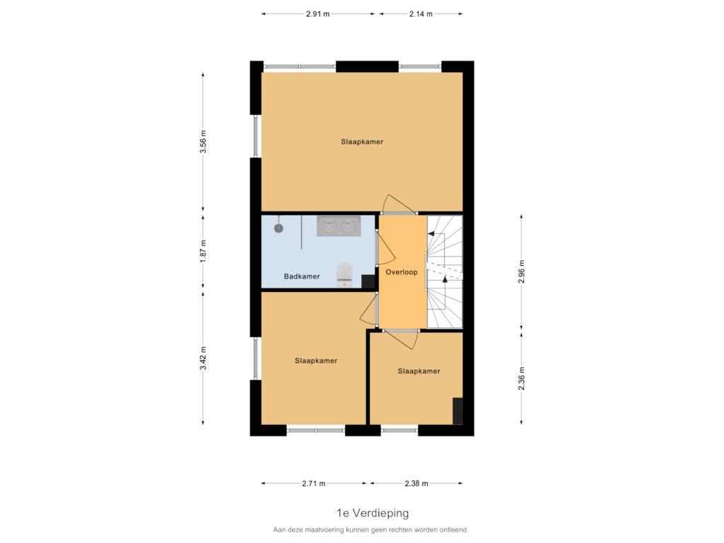 Bekijk plattegrond van 1e Verdieping van C.A. Filipsonstraat 1