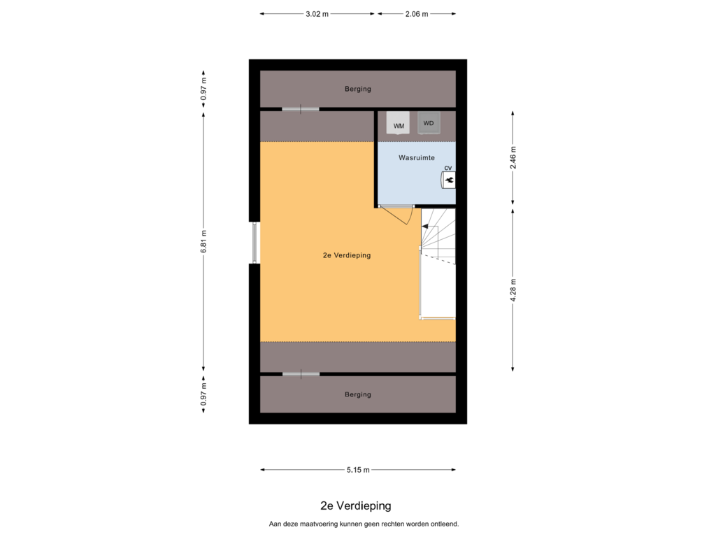 Bekijk plattegrond van 2e Verdieping van C.A. Filipsonstraat 1