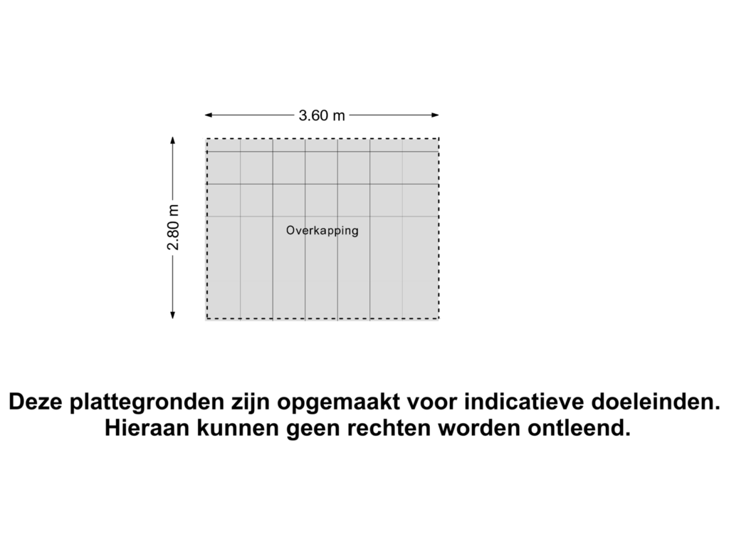 View floorplan of Overkapping of Duifkruid 27