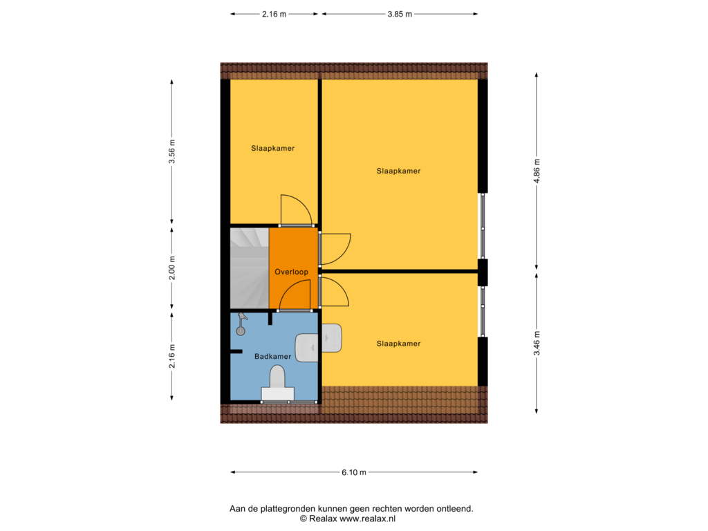 View floorplan of Verdieping 1 of Elzenhage 63