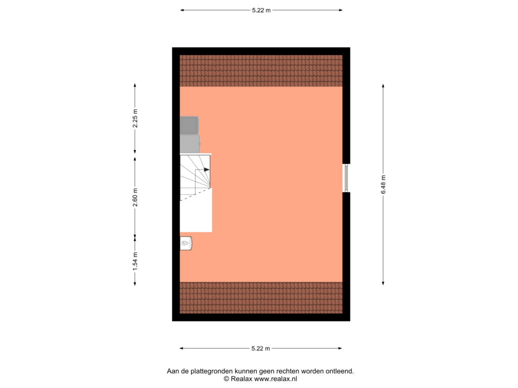 Bekijk plattegrond van Verdieping 2 van Hemelboog Buiten 26