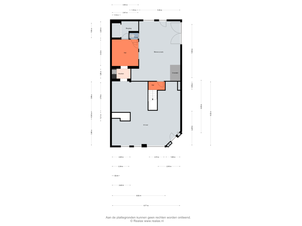 Bekijk plattegrond van Begane grond van Breukelsestraat 11