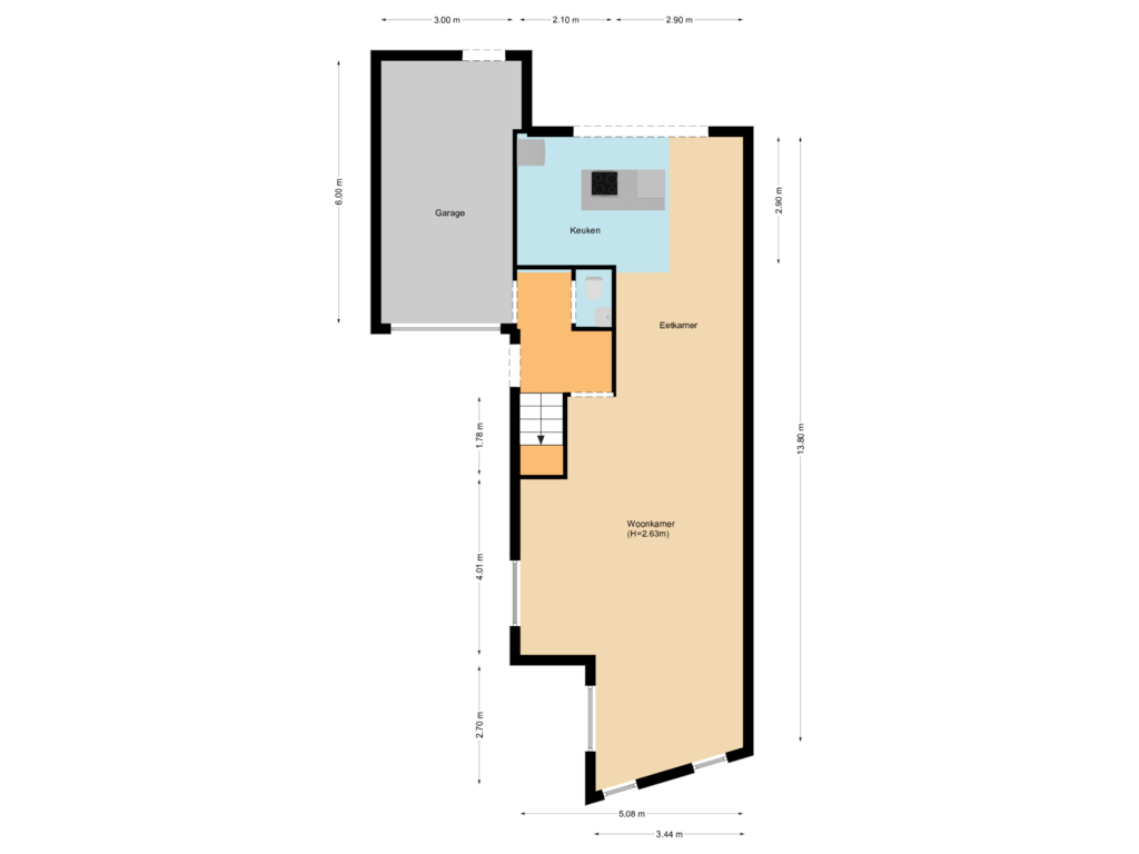 View floorplan of First floor of Optimist 4