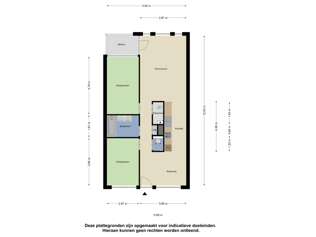 Bekijk plattegrond van Appartement van De Schutspatroon 22