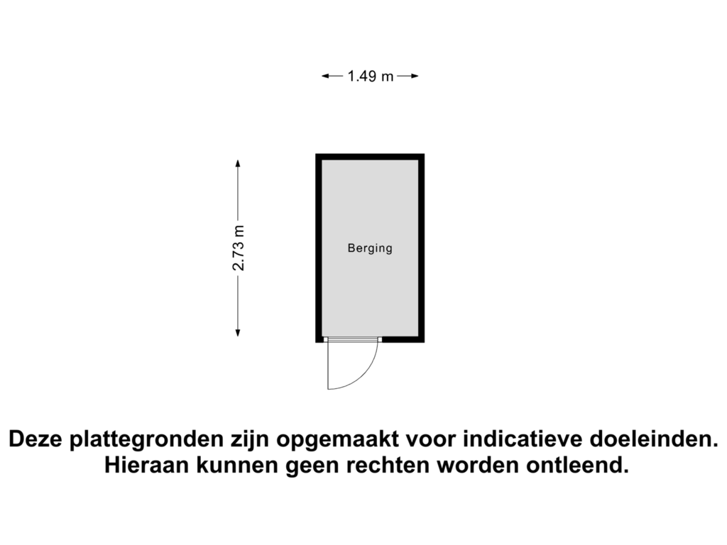 Bekijk plattegrond van Berging van De Schutspatroon 22