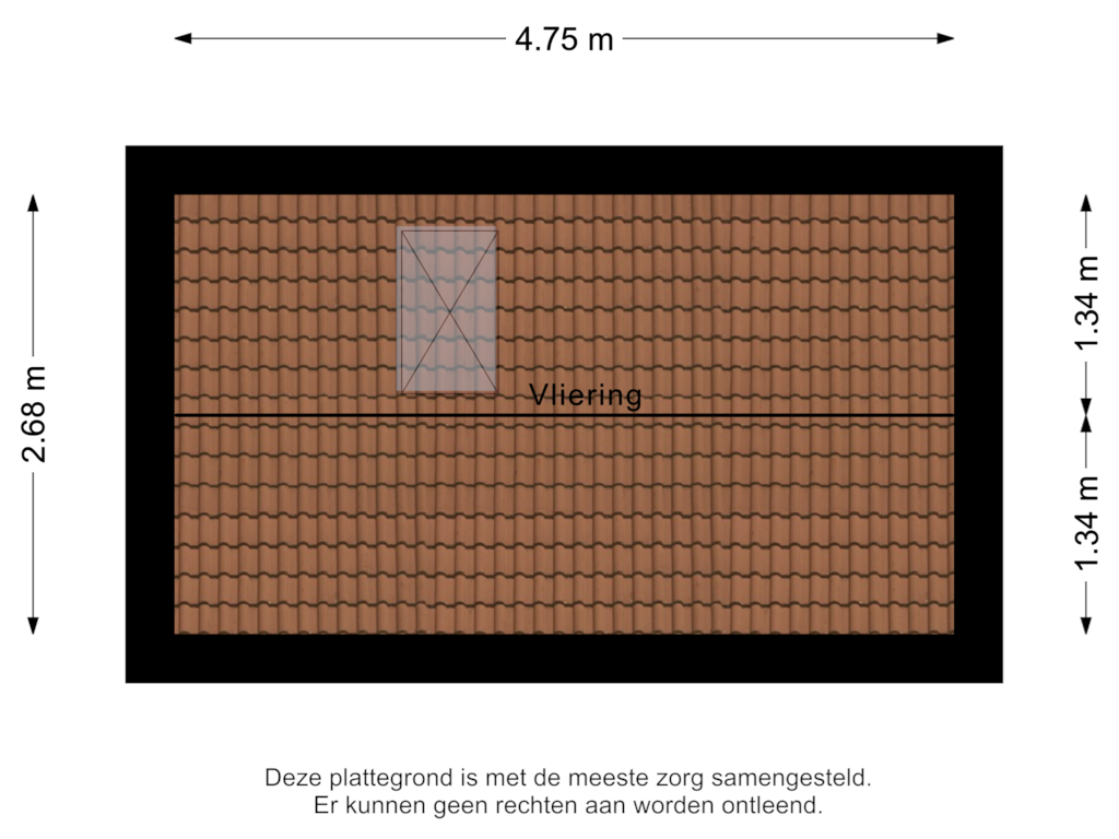 Bekijk plattegrond van Vliering van Marathon 34