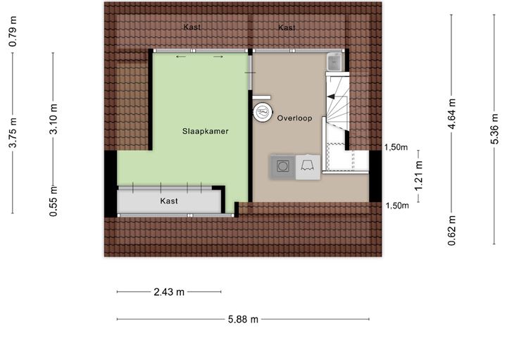 Bekijk foto 41 van Meppelerdiep 38