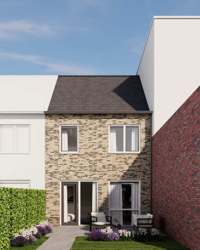 Foto 4 van Stadshuizen Arthur van Schendelstraat (Bouwnr. 41)