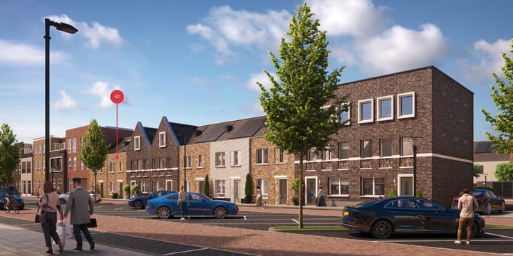 Photo 2 of Stadshuizen Arthur van Schendelstraat (Bouwnr. 42)