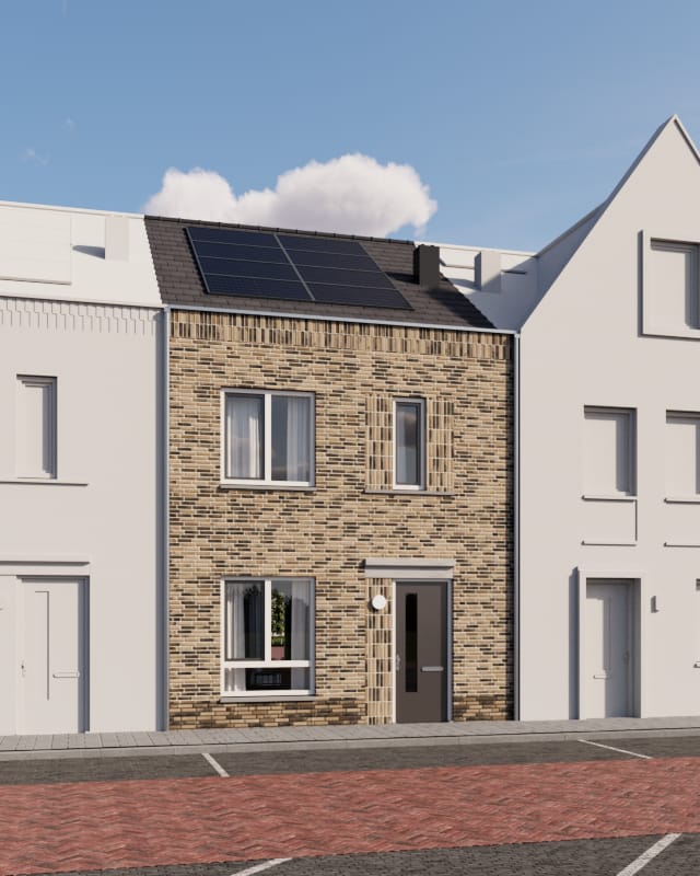 Foto 4 van Stadshuizen Arthur van Schendelstraat (Bouwnr. 42)