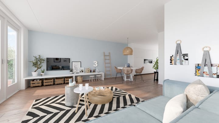 Foto 3 van Stadshuizen Arthur van Schendelstraat (Bouwnr. 44)