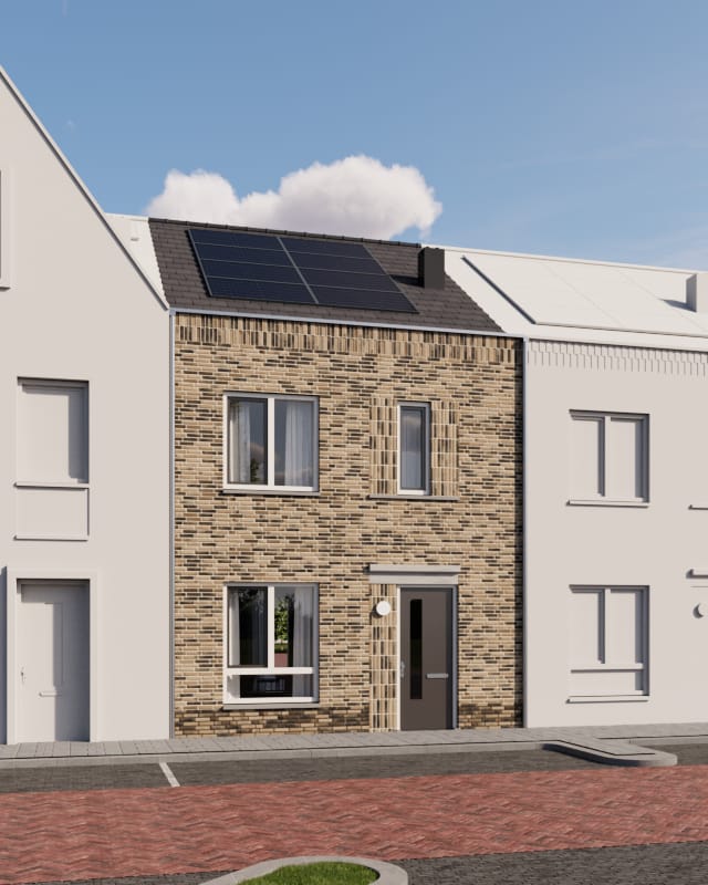 Foto 4 van Stadshuizen Arthur van Schendelstraat (Bouwnr. 45)