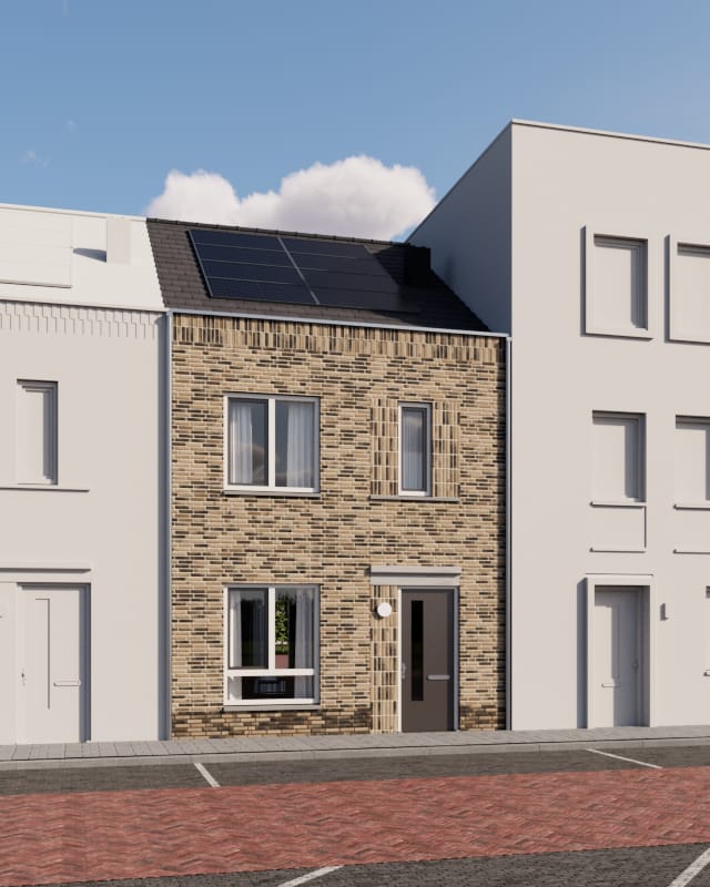 Foto 4 van Stadshuizen Arthur van Schendelstraat (Bouwnr. 47)