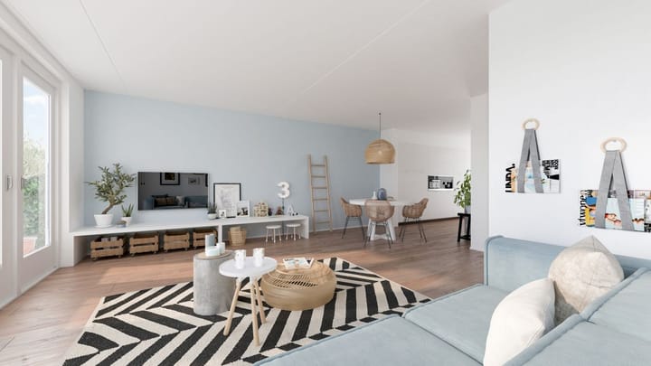 Foto 3 van Stadshuizen Arthur van Schendelstraat (Bouwnr. 46)