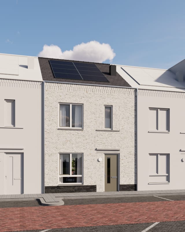 Foto 4 van Stadshuizen Arthur van Schendelstraat (Bouwnr. 46)