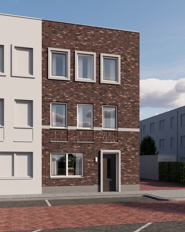 Foto 4 van Stadshuizen Arthur van Schendelstraat (Bouwnr. 49)