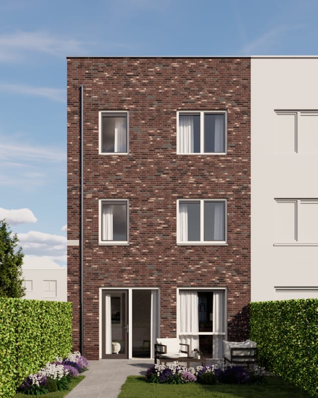 Foto 5 van Stadshuizen Arthur van Schendelstraat (Bouwnr. 49)