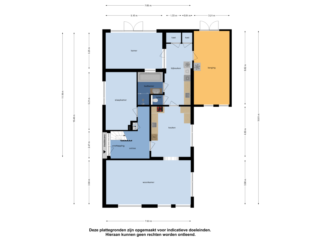 Bekijk plattegrond van Begane Grond van Verlengde Scholtenskanaal OZ 66-B