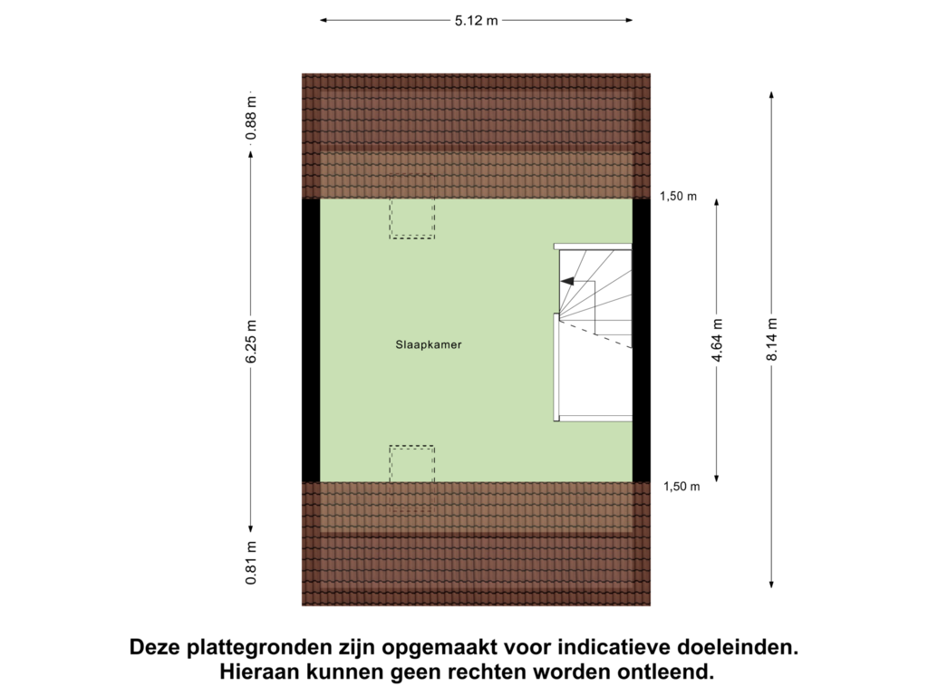 Bekijk plattegrond van Tweede verdieping van Kastanjehout 16-B