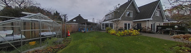 View 360° photo of Achtertuin of Wollegras 28