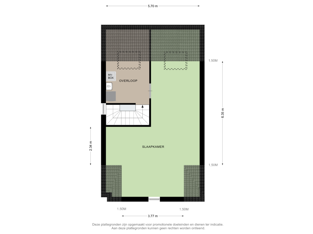 Bekijk plattegrond van 2e VERDIEPING van Stockholm 5