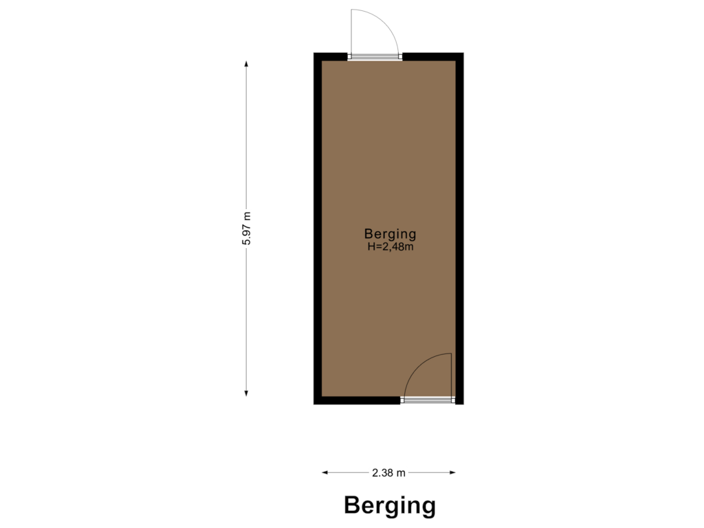 Bekijk plattegrond van Berging van Akersteenweg 58-C04