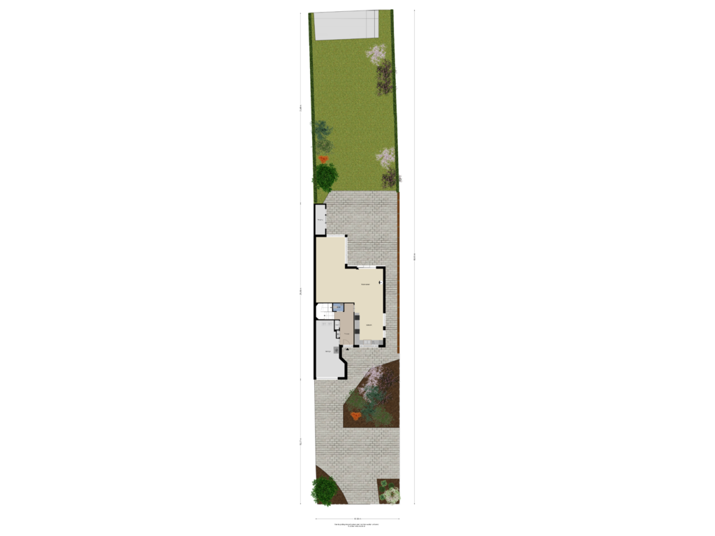 View floorplan of Begane Grond_Tuin of Voorschoterweg 71-B