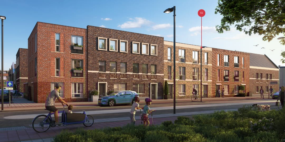 Foto 2 van Stadshuizen P.C. Hooftlaan (Bouwnr. 55)