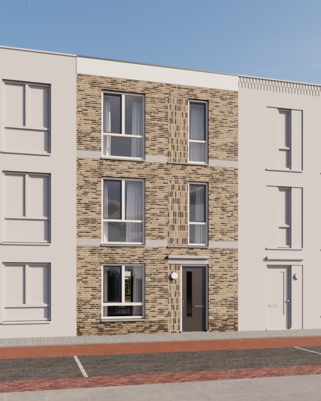 Foto 4 van Stadshuizen P.C. Hooftlaan (Bouwnr. 55)