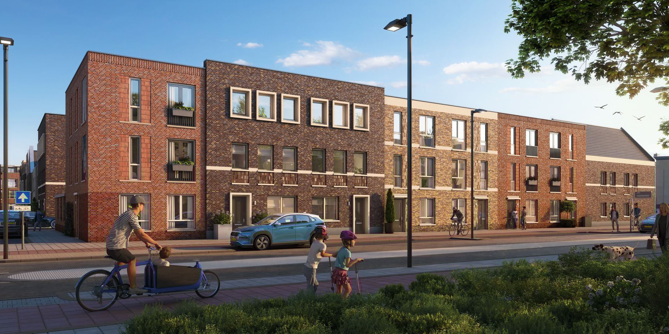 Stadshuizen P.C. Hooftlaan (Bouwnr. 56)  