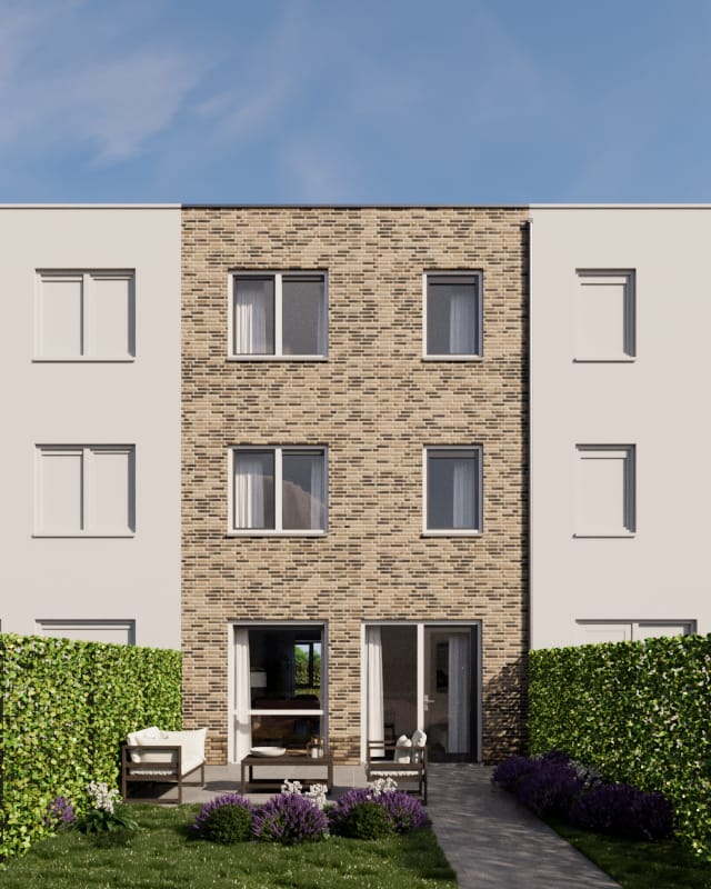 Foto 5 van Stadshuizen P.C. Hooftlaan (Bouwnr. 56)