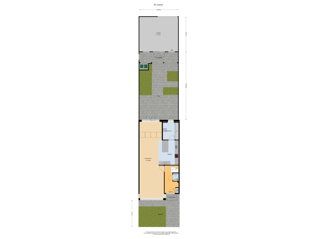 View floorplan of BG overzicht of Wittenburg 191