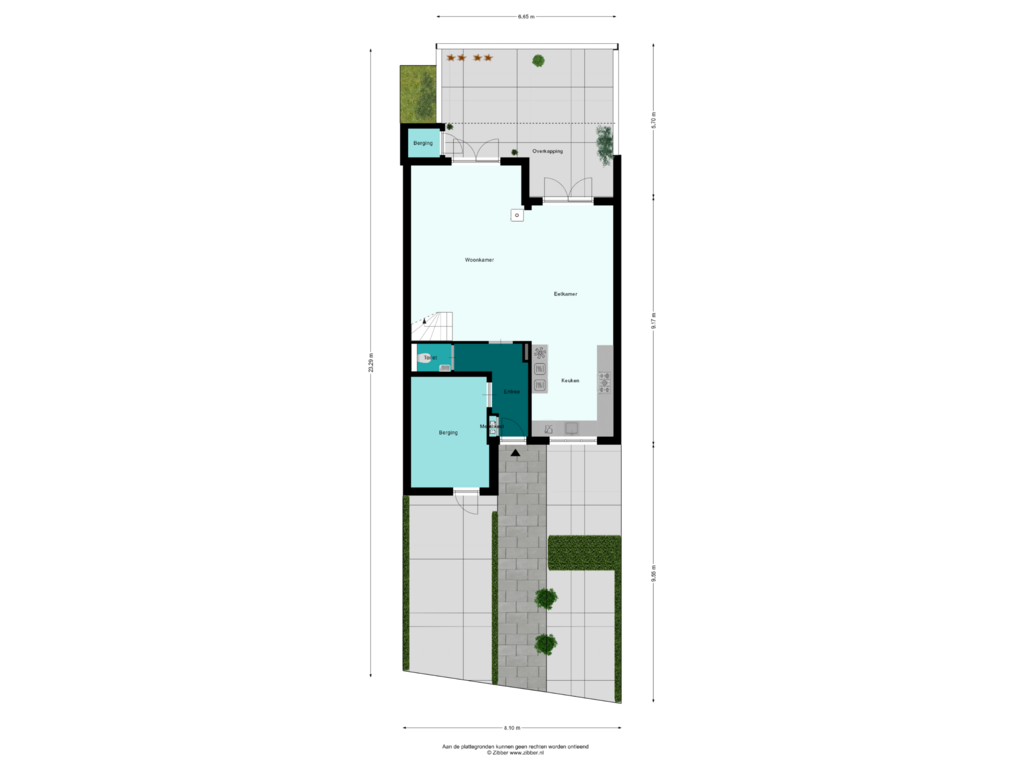 Bekijk plattegrond van Begane Grond Tuin van Jol 21