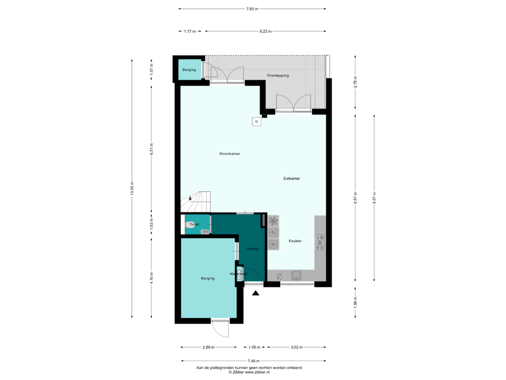 Bekijk plattegrond van Begane Grond van Jol 21