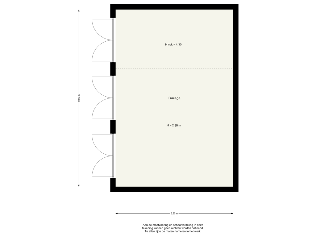 Bekijk plattegrond van Garage van Oudeweg 122