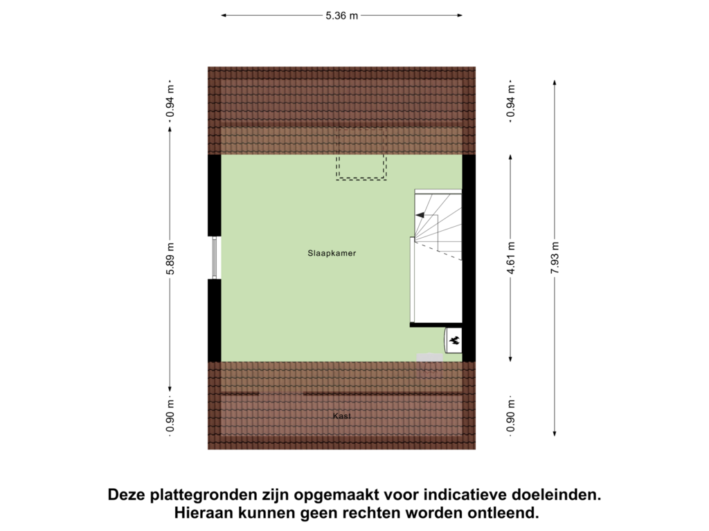 Bekijk plattegrond van Tweede Verdieping van John Coltranestraat 27