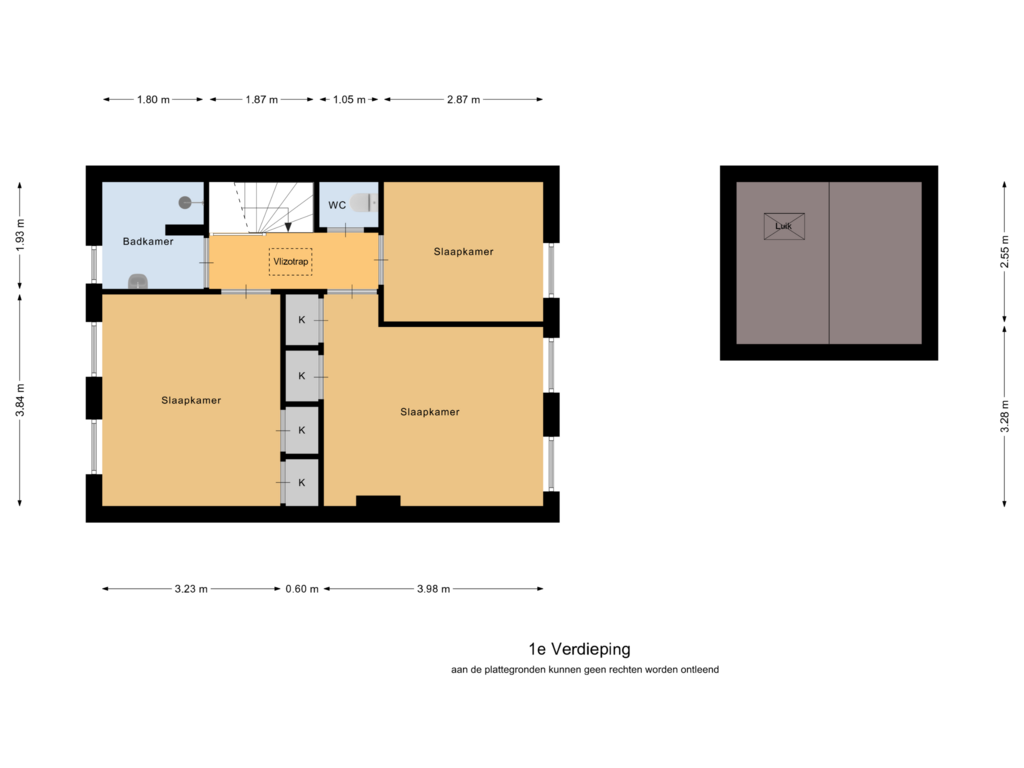 Bekijk plattegrond van 1e Verdieping van van Lyndenlaan 12