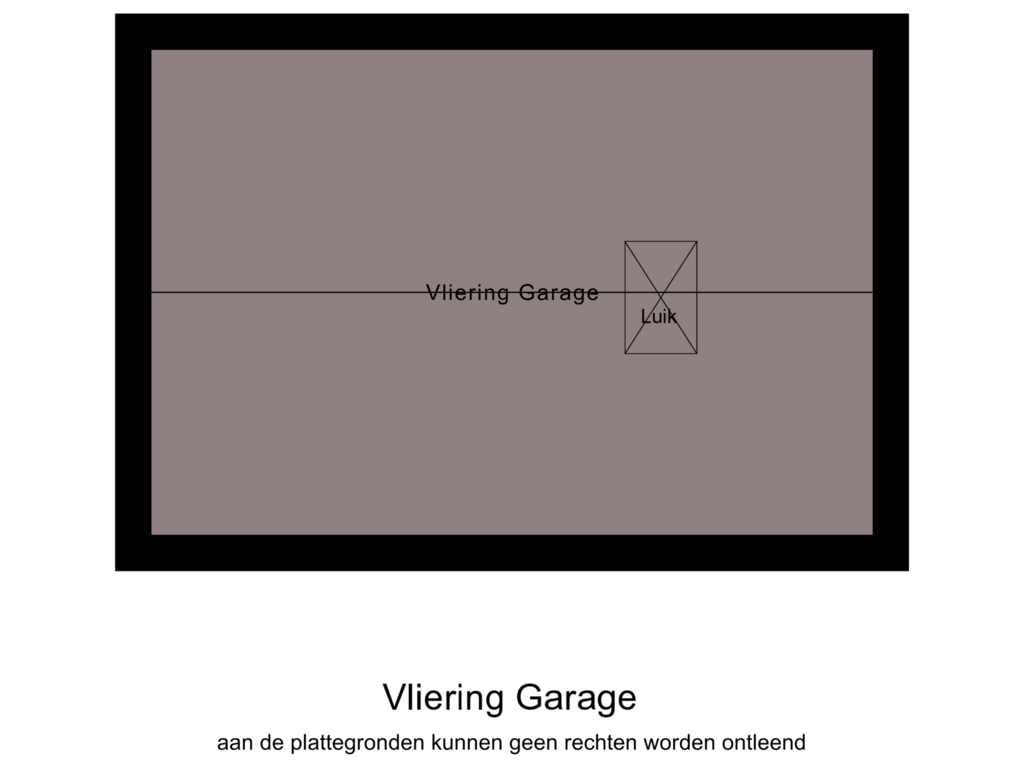 Bekijk plattegrond van Vliering Garage van van Lyndenlaan 12