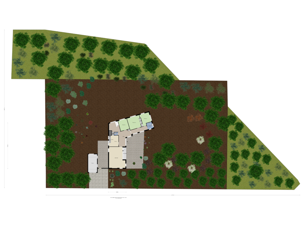 View floorplan of Begane Grond Tuin of Jan van Rotselaerlaan 4